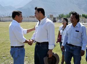 OLLANTA HUMALA INAUGURA PUENTE “PACARAN” EN CAÑETE…