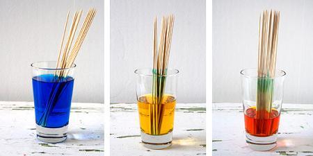 manualidades para mesas de verano bbq ideas para barbacoas bbq decoración diy ombre pintura diy masking tapes o washi tape diy ideas decorativas para las barbacoas en la terraza diy cubiertos de madera diy bbq decoración mesa de verano exterior decoración mesa buffet barbacoa bbq decoración estilismo mesas de verano 