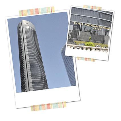 Blogger Traveller: el azul y las Cuatro Torres Business Area de madrid cuatro torres Madrid