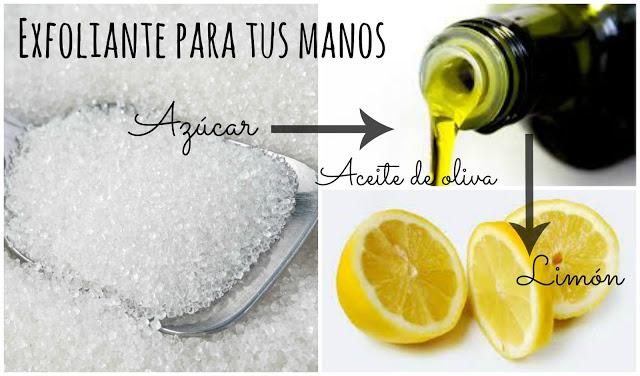 Exfoliante CASERO para manos