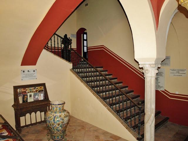 La Casa de los Pinelo (3): el vestíbulo de la escalera.