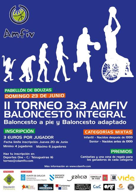 II Torneo 3×3 Amfiv-Baloncesto Integral II Torneo 3×3 Amfiv-Baloncesto Integral