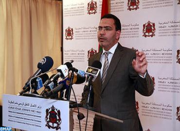  portavoz del gobierno, Mustapha El Khalfi