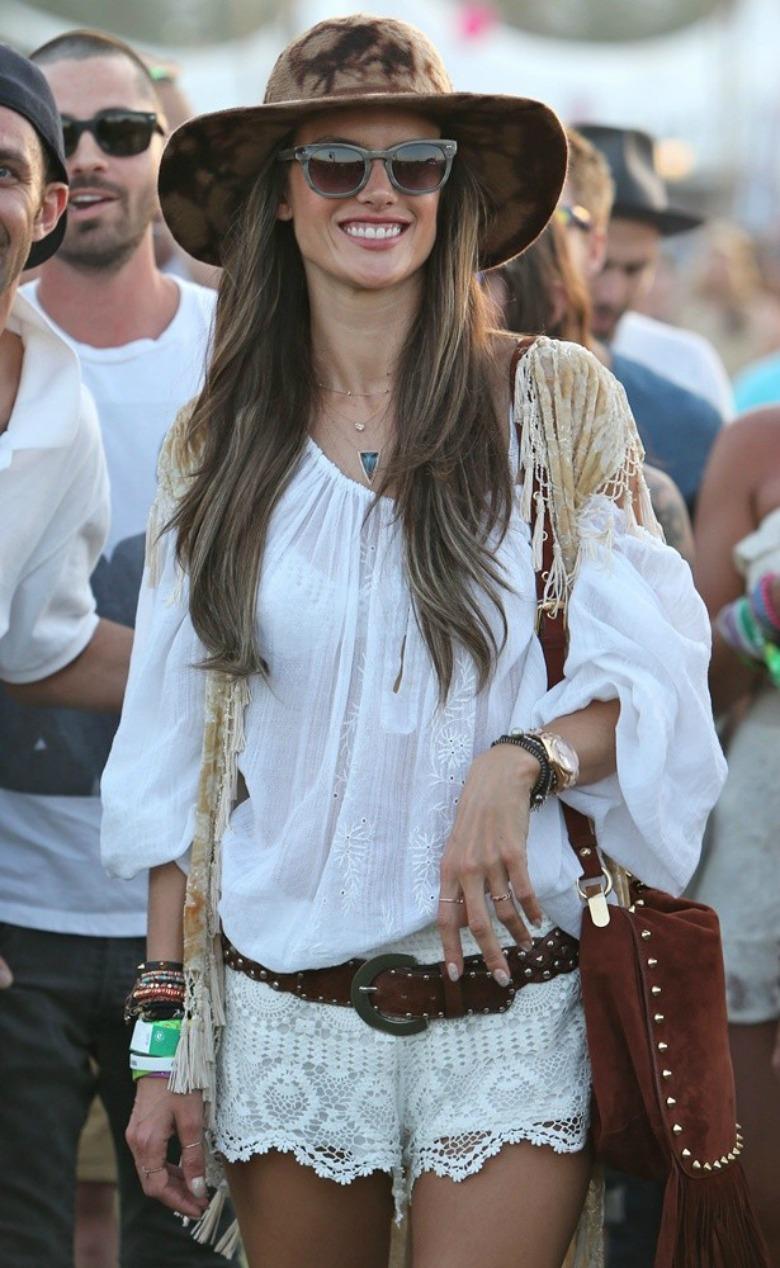 I Love Alessandra Ambrosio Hippie Style