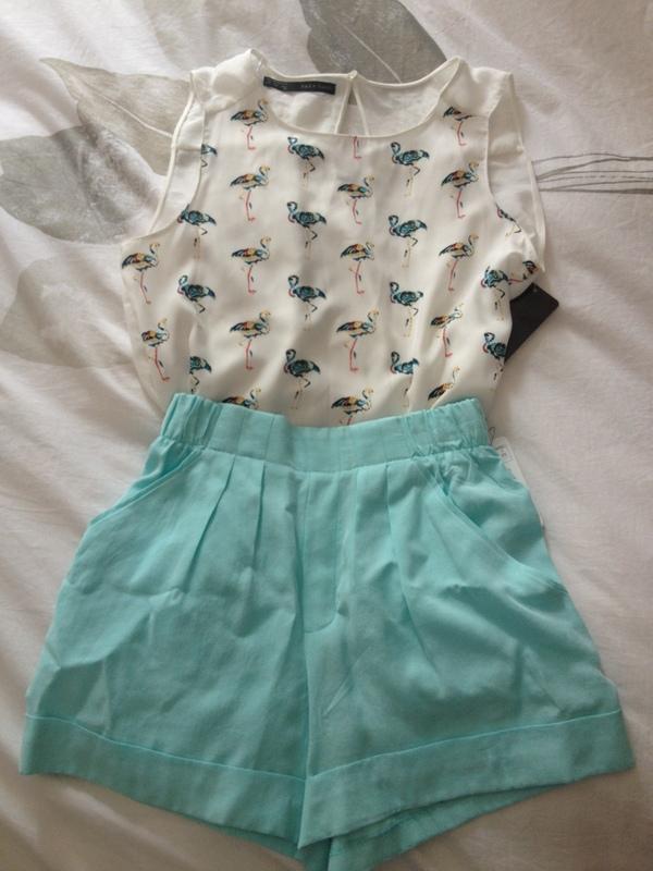 mint shorts