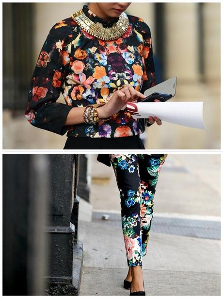 Street Style:Floral Print