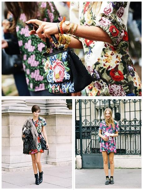 Street Style:Floral Print