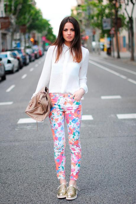 Street Style:Floral Print