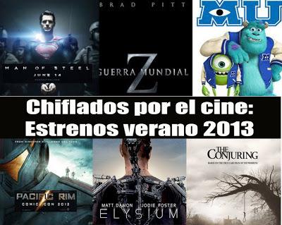 Chiflados por el cine: Estrenos verano 2013 #malditoschiflados