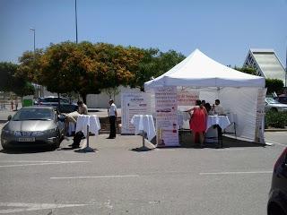 Inauguración del lavado ecológico de Aspromanis en Decathlon de Guadalmar Inauguración del lavado ecológico de Aspromanis en Decathlon de Guadalmar