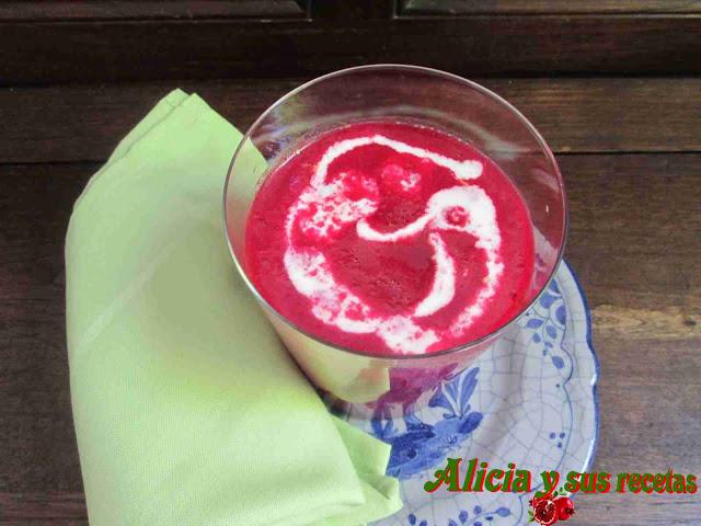 GAZPACHO DE REMOLACHA