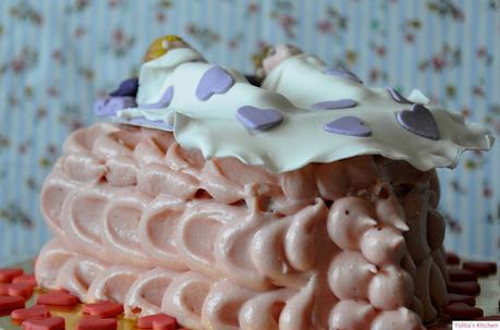 Tarta Corazón de Fresa Tarta Corazón de Fresa