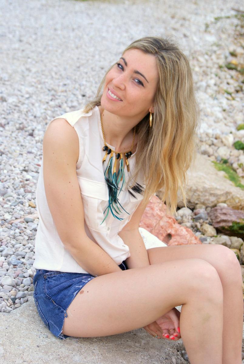 Lago di garda with my DIY shorts!