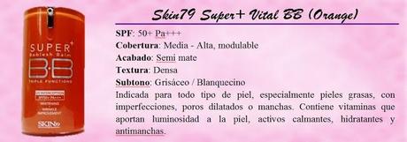 rubibeauty review opinion personal BB Cream super+ orange vital skin 79