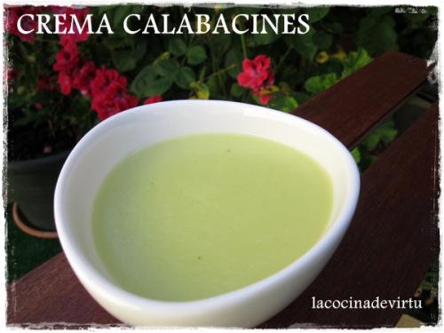 crema calabacín