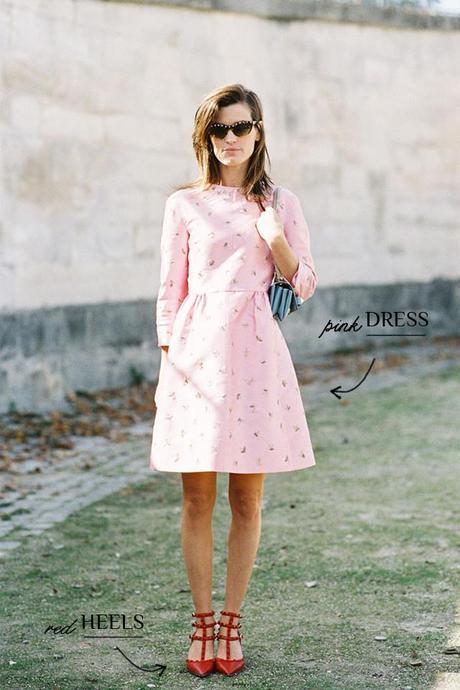 Fashion doubt: Red and pink mix, yes or no? Fashion doubt: Red and pink mix, yes or no?