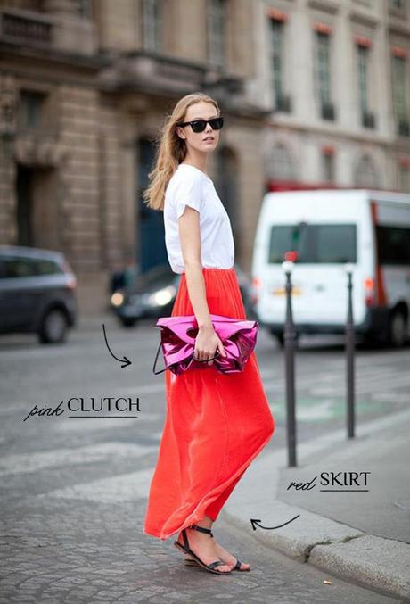 Fashion doubt: Red and pink mix, yes or no? Fashion doubt: Red and pink mix, yes or no?