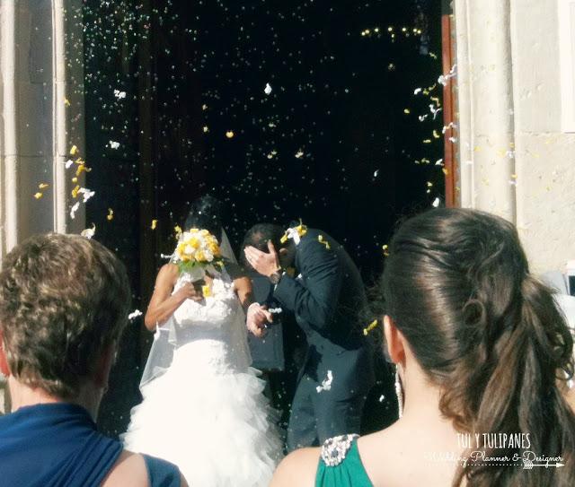 La boda de S+P: El confeti!