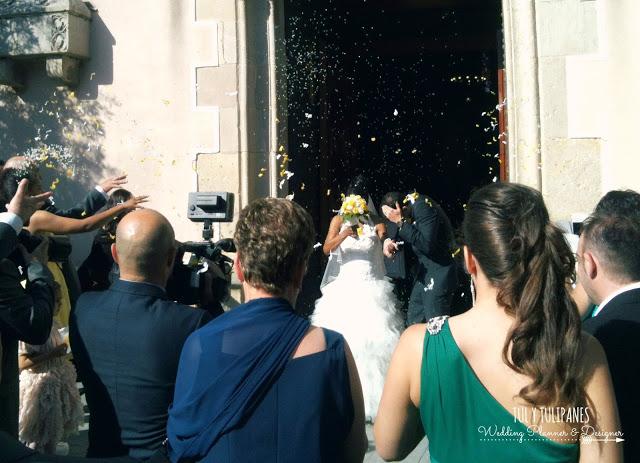 La boda de S+P: El confeti!