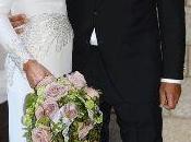 Rosa Clará casó segunda vestida novia