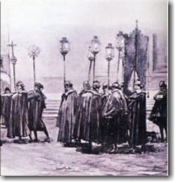 El primer Rosario público en Sevilla