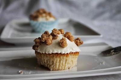 Receta cupcakes de albaricoque_receta buttercream vainilla_receta crujiente chocolate blanco