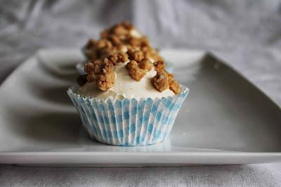 Receta cupcakes de albaricoque_receta buttercream vainilla_receta crujiente chocolate blanco