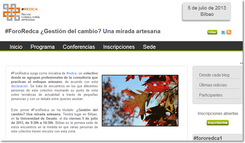 fororedca1 Nuevas Perspectivas sobre el Cambio en las Organizaciones