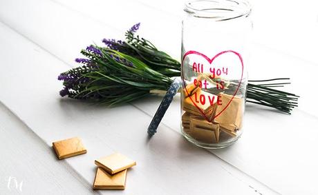 Manualidades para hacer en casa: Recicla botes de cristal bote de cristal pintado