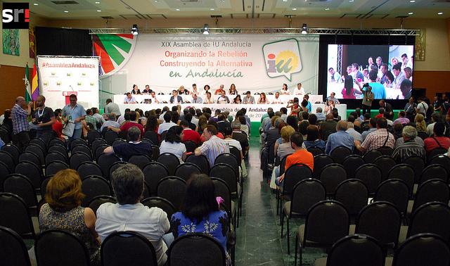 Fin de semana en la asamblea de Izquierda Unida de Andalucía