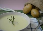 Vichyssoise crema fría puerros