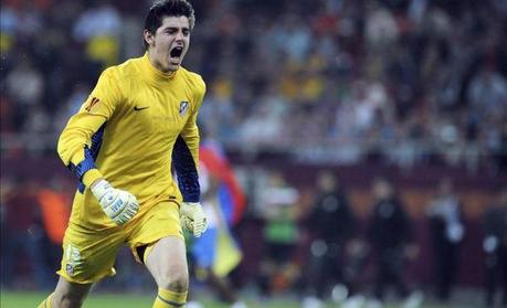 Courtois afirma que se siente jugador del Atlético