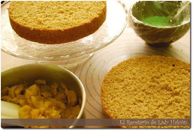 Tarta de semillas de amapola y manzana sin lácteos