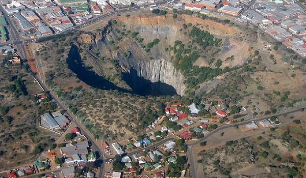 Gran agujero Kimberley, Sudáfrica
