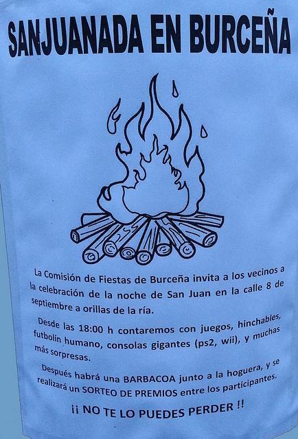 Sanjuanada de Burtzeña 2013. Animate sanjuanada burtzeña 2013