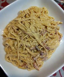 ESPAGUETIS CARBONARA