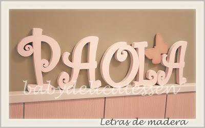 LETRAS DECORADAS