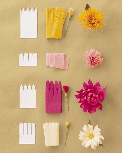 DIY: 12 Easy Paper Flowers To Try At Home | the perfect line
