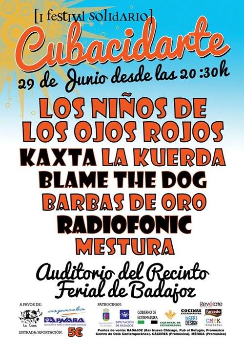 El I Festival Solidario 'Cubacidarte'