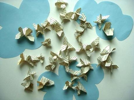 mariposas de papel origami