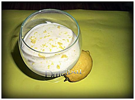 MOUSSE DE LIMÓN (Sin huevo)