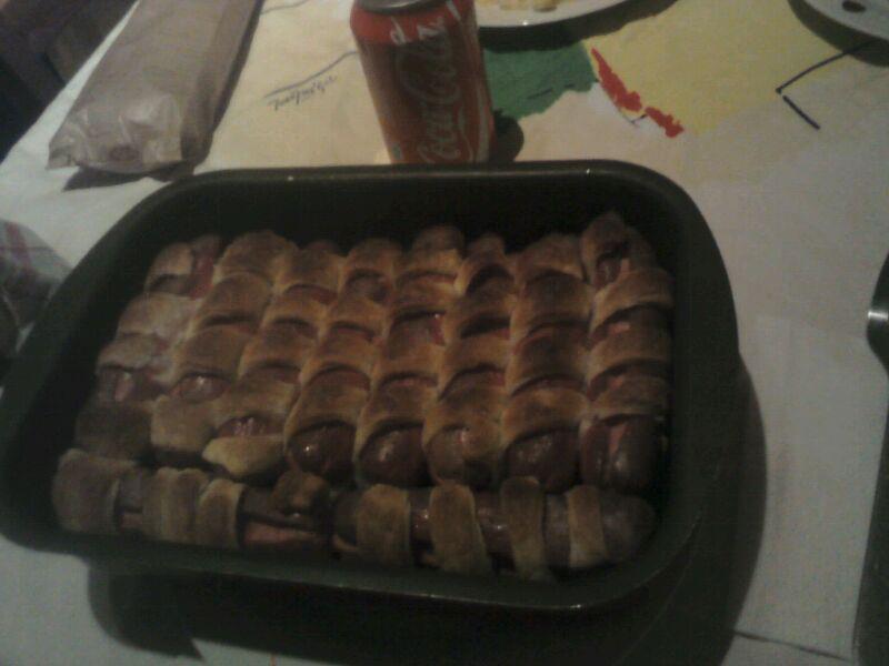 Momias de salchichas recetas Halloween