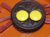 Galletas araña, recetas para Halloween