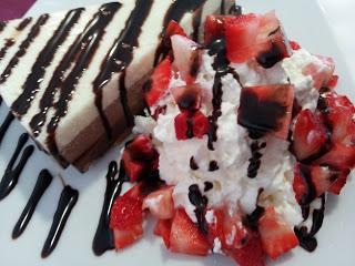 Tarta tres chocolates