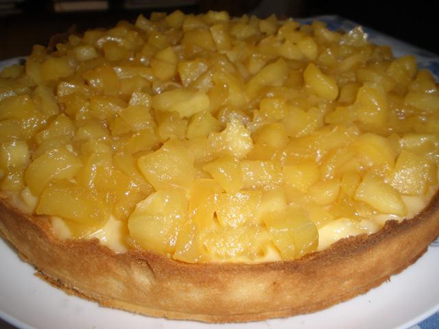 Tarta de Manzana y Yemas