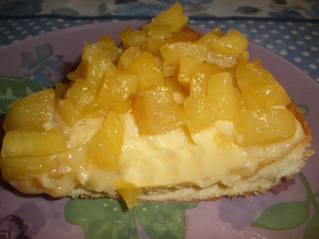 Tarta de Manzana y Yemas