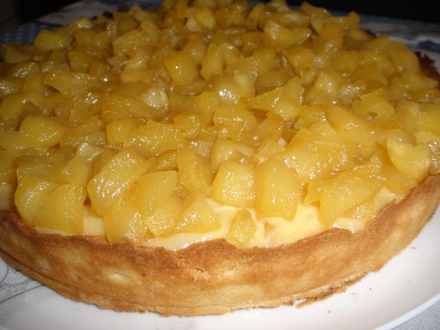 Tarta de Manzana y Yemas
