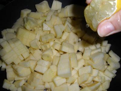 Tarta de Manzana y Yemas