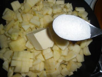 Tarta de Manzana y Yemas