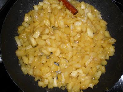 Tarta de Manzana y Yemas